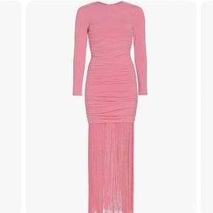 alice + olivia pink dress